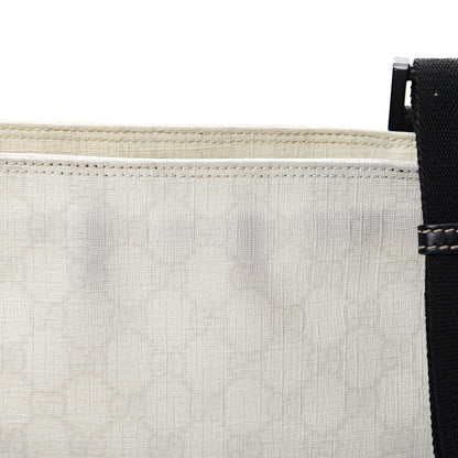 Gucci GG Plus Monogram Web Messenger Bag White 14 of 17