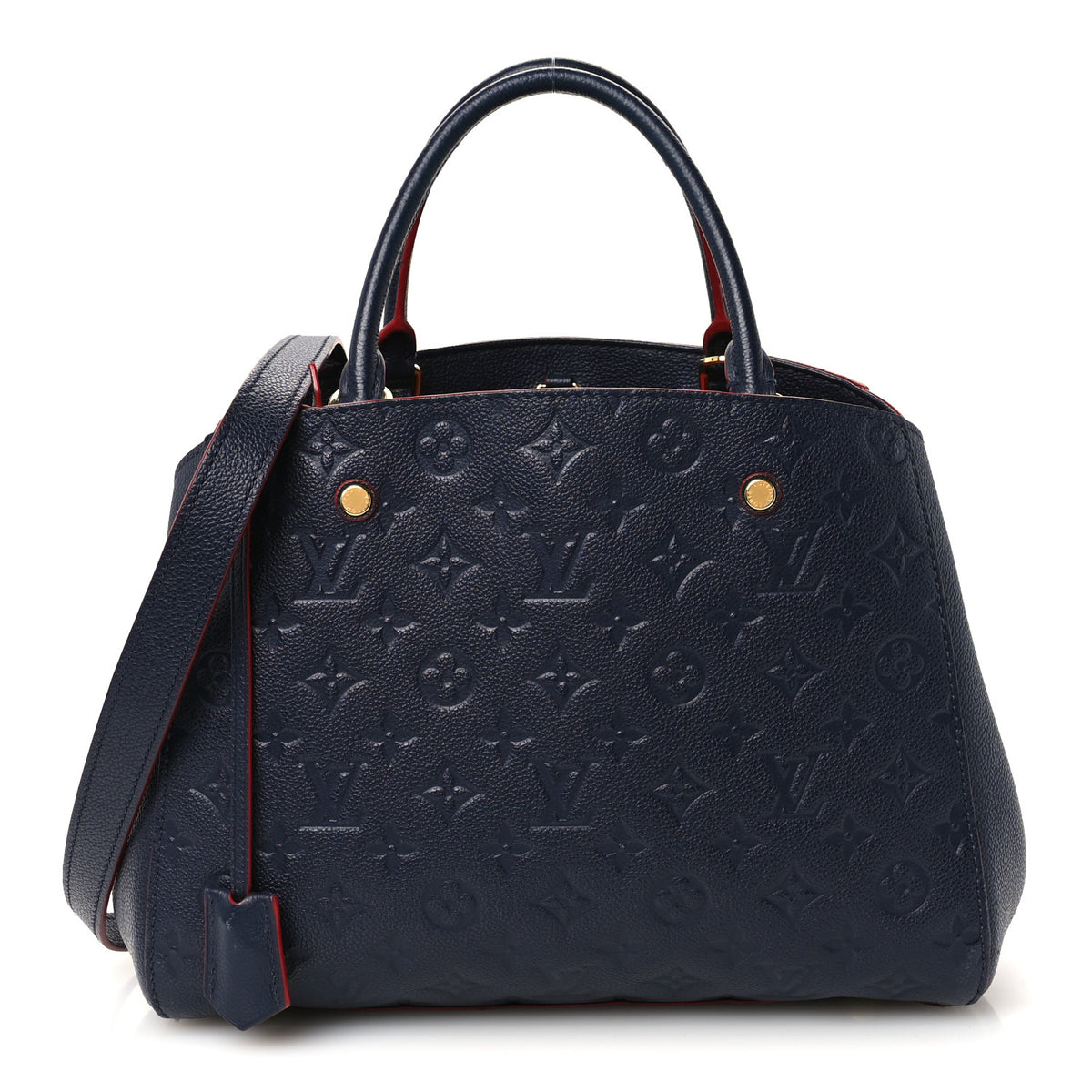 Empreinte Montaigne MM Marine Rouge