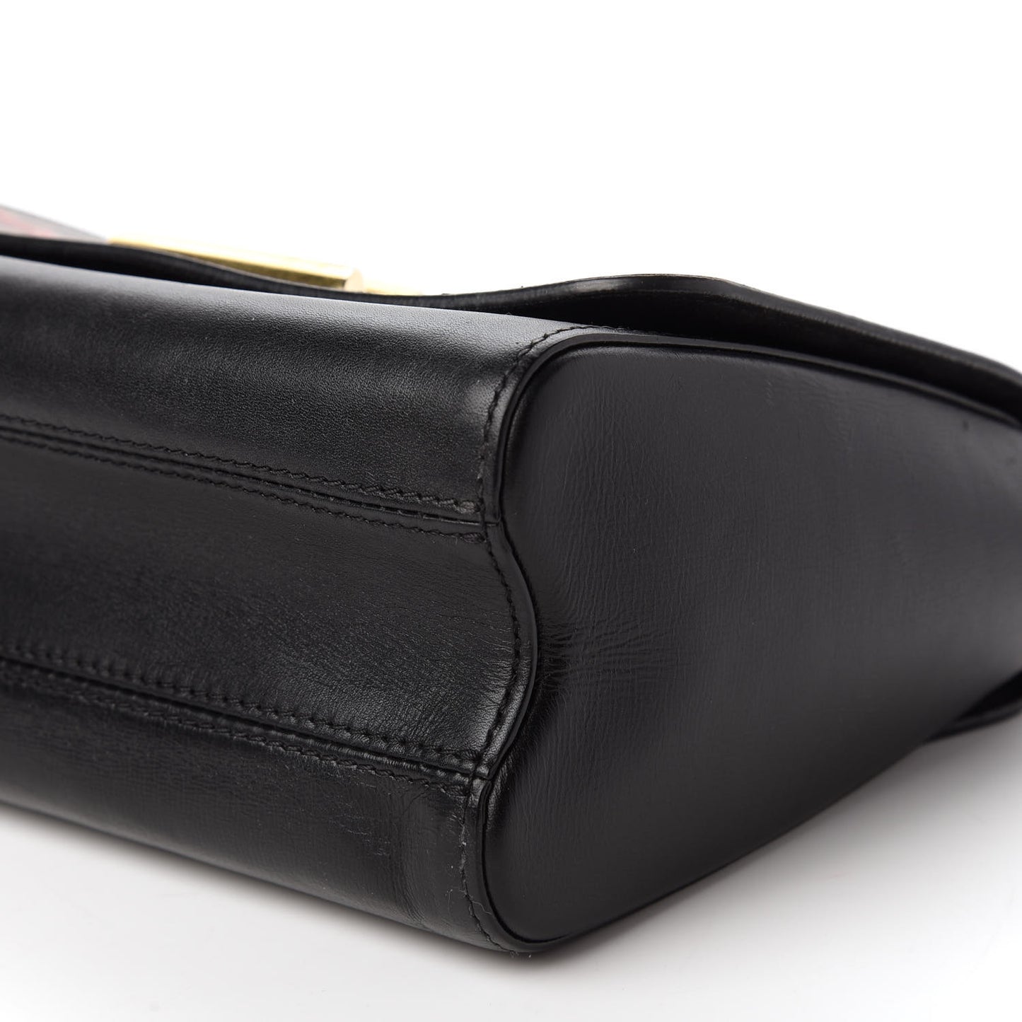 Calfskin Monogram Blossom Twist MM Rouge