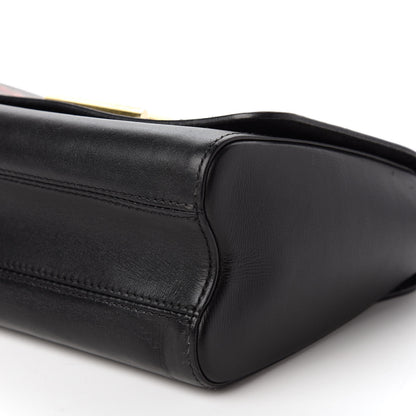Louis Vuitton Calfskin Monogram Blossom Twist MM Rouge 7 of 11