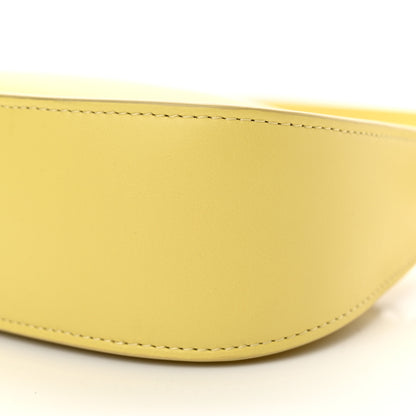 The Row Smooth Calfskin Half Moon Shoulder Bag Yellow 10 of 10