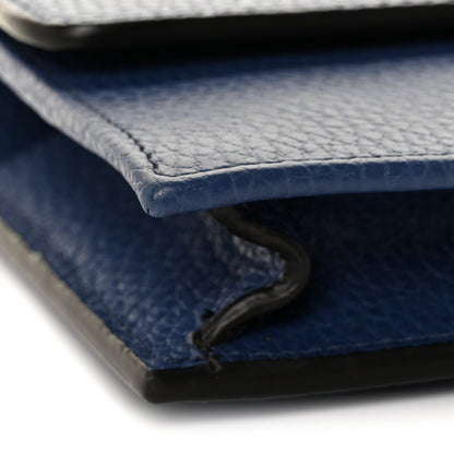 Gucci Dollar Calfskin Interlocking G Chain Wallet Caspian 7 of 8