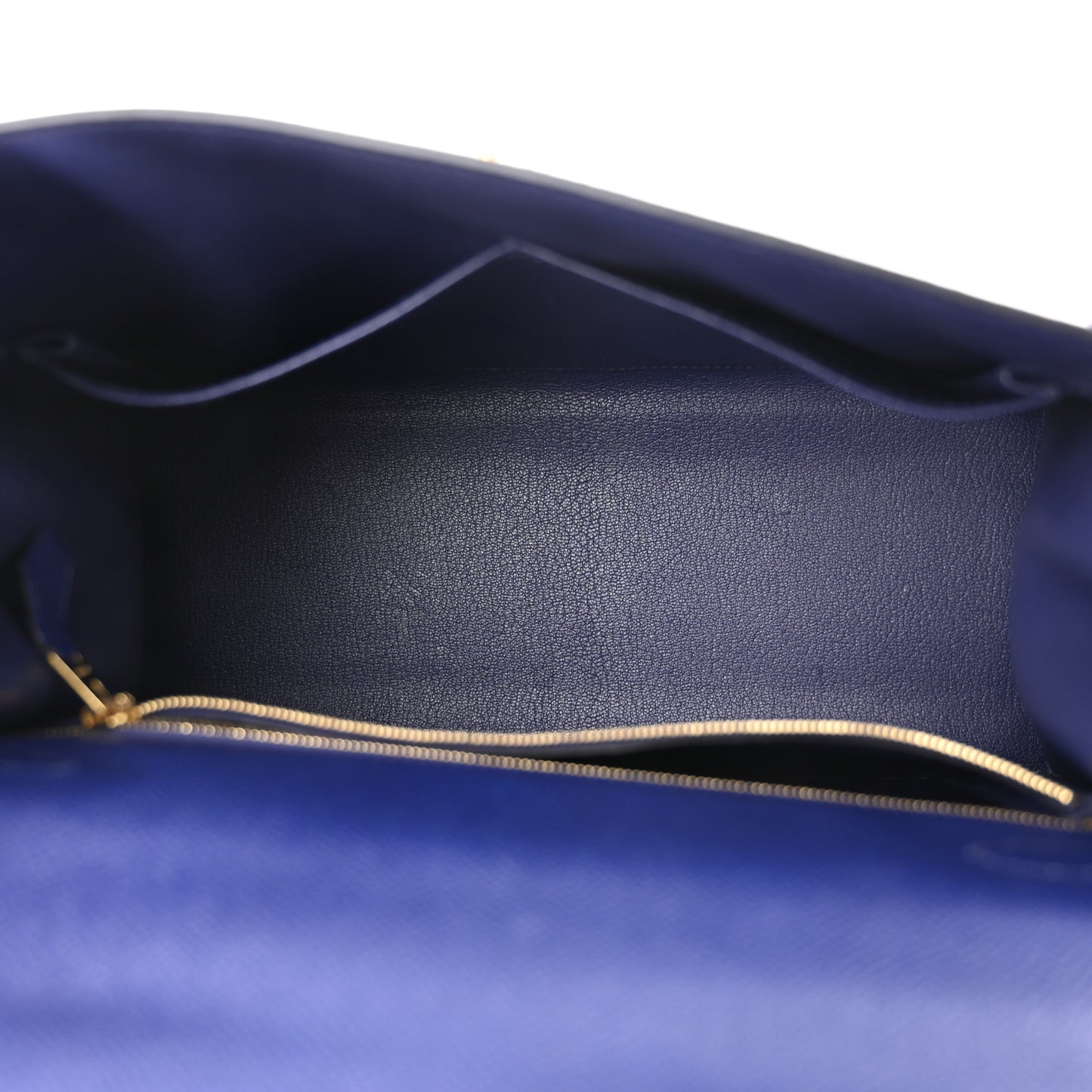 Epsom Kelly Sellier 28 Bleu Electrique