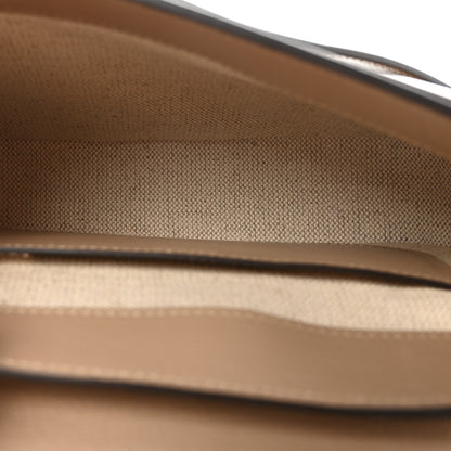 Chloe Grained Asian Water Buffalo Horse Medal Saddle Crossbody Bag Boyish Brown 5 of 10