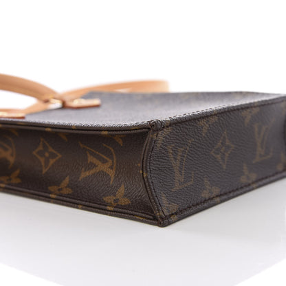 Louis Vuitton Monogram Petit Sac Plat 7 of 10