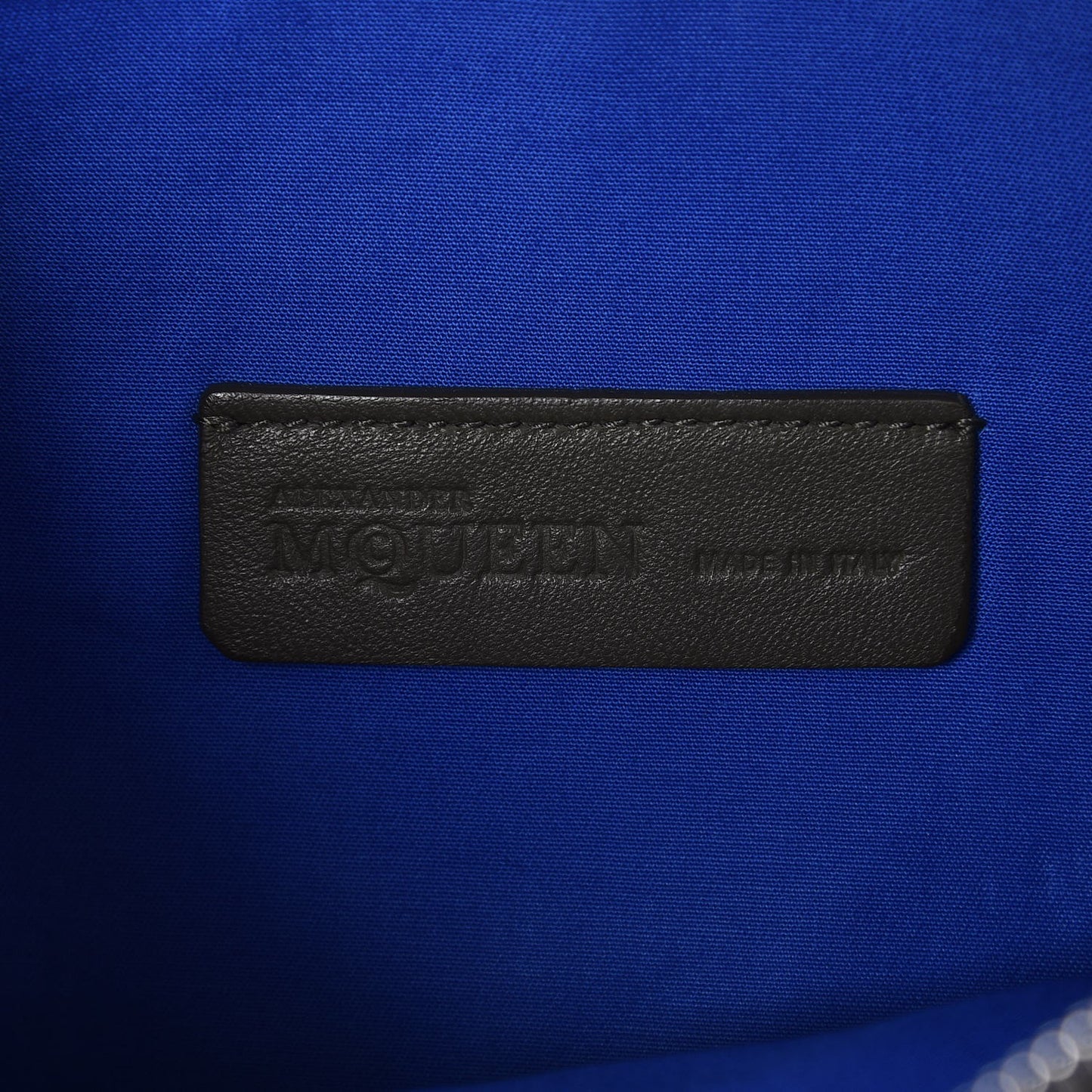 Leather Rib Cage Clutch