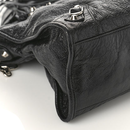 Balenciaga Agneau Classic Silver Hardware City Black 7 of 10