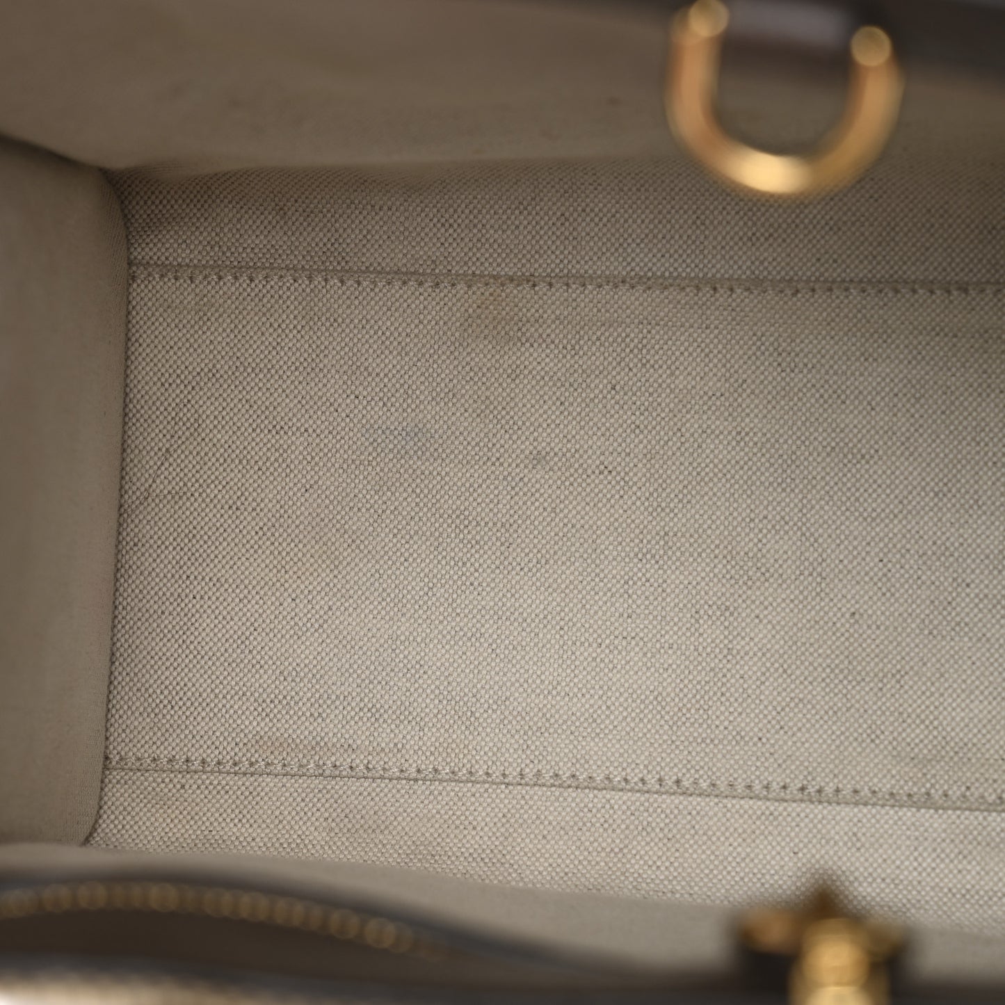Monogram Jumbo GG Textured Dollar Calfskin Web Small Tote Bag Camel Ebony New Acero