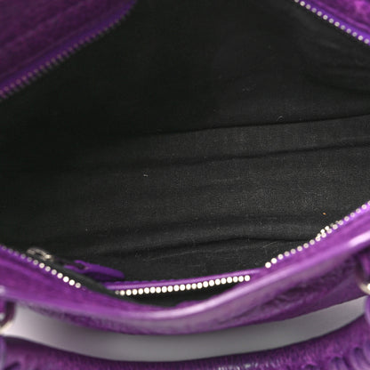 Balenciaga Agneau Giant 12 Silver Hardware Mini City Ultraviolet 5 of 16
