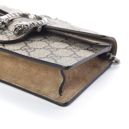 Gucci GG Supreme Monogram Super Mini Dionysus Shoulder Bag Taupe 8 of 10