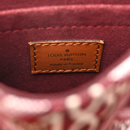 Louis Vuitton Jacquard Since 1854 Petit Sac Plat Bordeaux 6 of 11