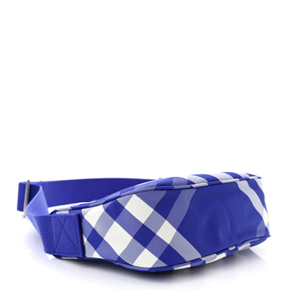 Burberry Nylon Check Shield Bum Bag Crossbody Knight 4 of 10