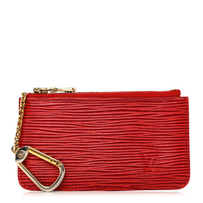Louis Vuitton Epi Key Pouch Castillan Red 1 of 7