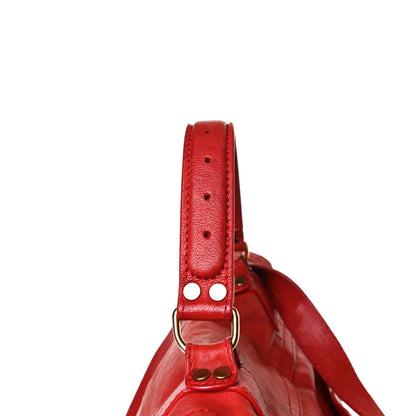 Proenza Schouler Lambskin PS1 Extra Large Satchel Lipstick Red 17 of 41