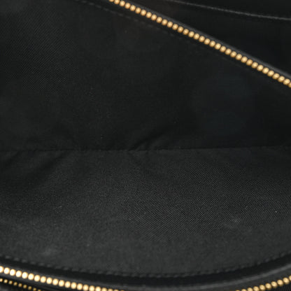 Burberry Grainy Calfskin Large Title Tote Black 6 of 15