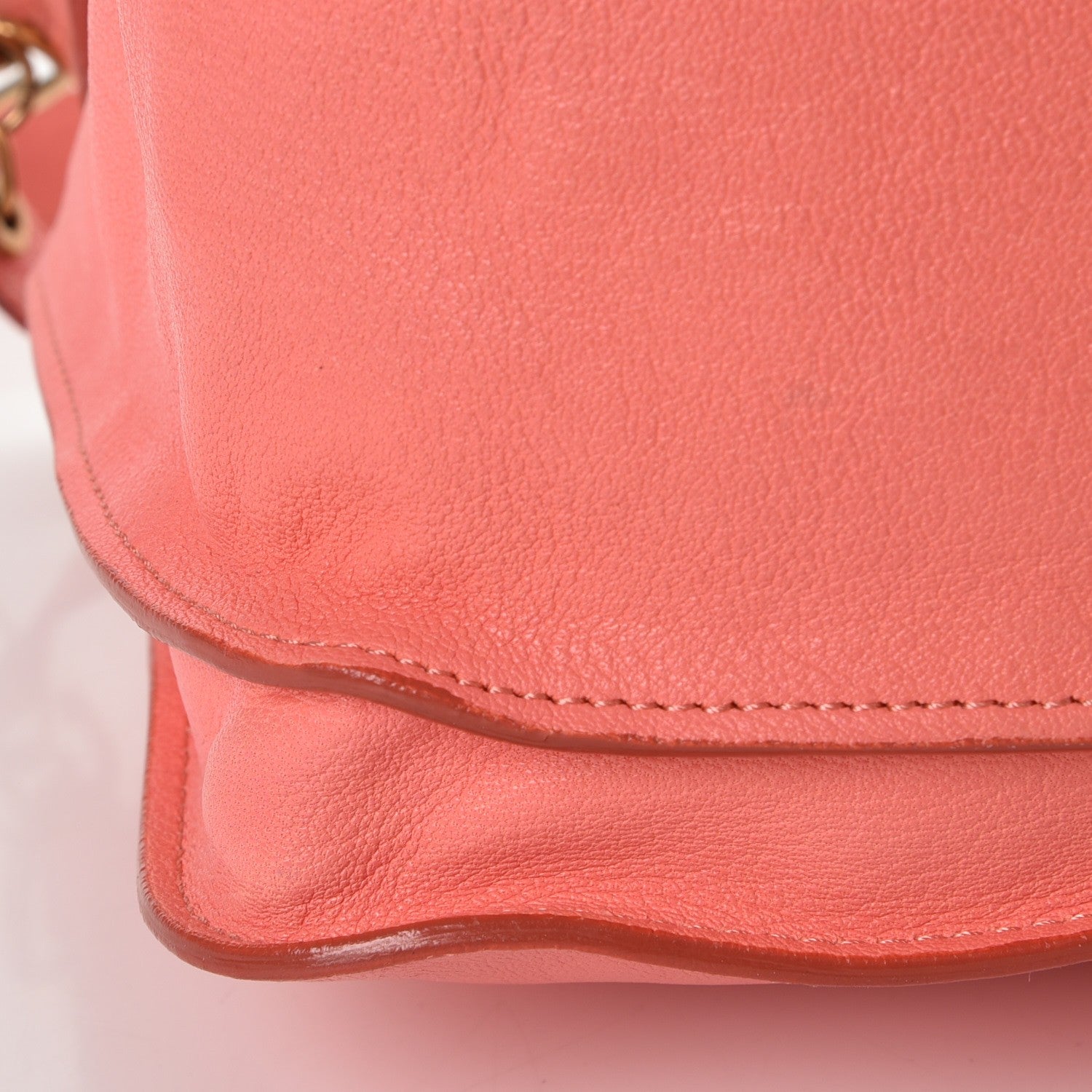 Proenza Schouler Lambskin Medium PS1 Satchel Neon Coral 17 of 19