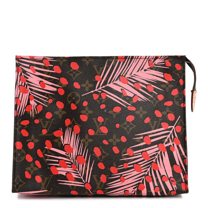 Louis Vuitton Monogram Jungle Dots Toiletry Pouch 26 Sugar Pink Poppy 1 of 8