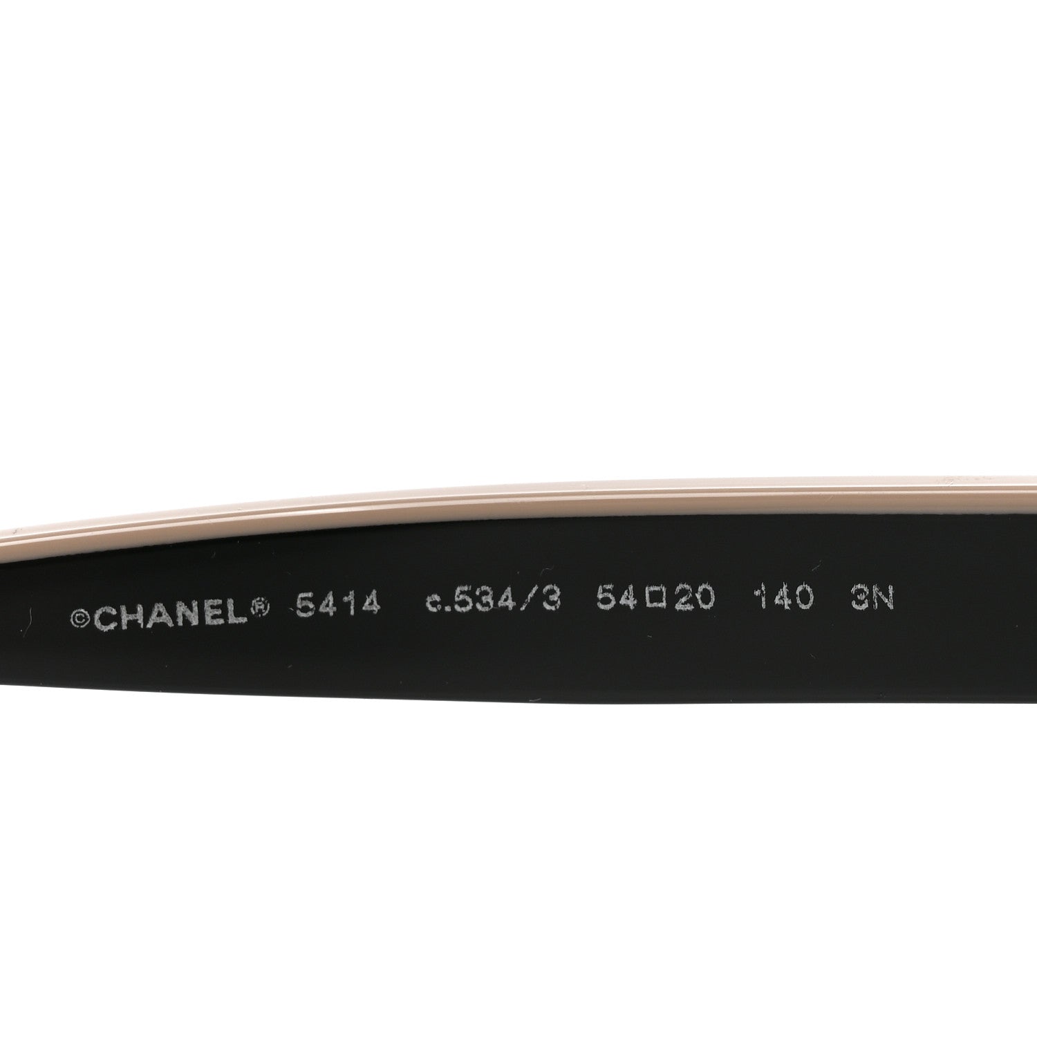 Chanel Acetate CC Butterfly Sunglasses 5414 Black Beige 11 of 14