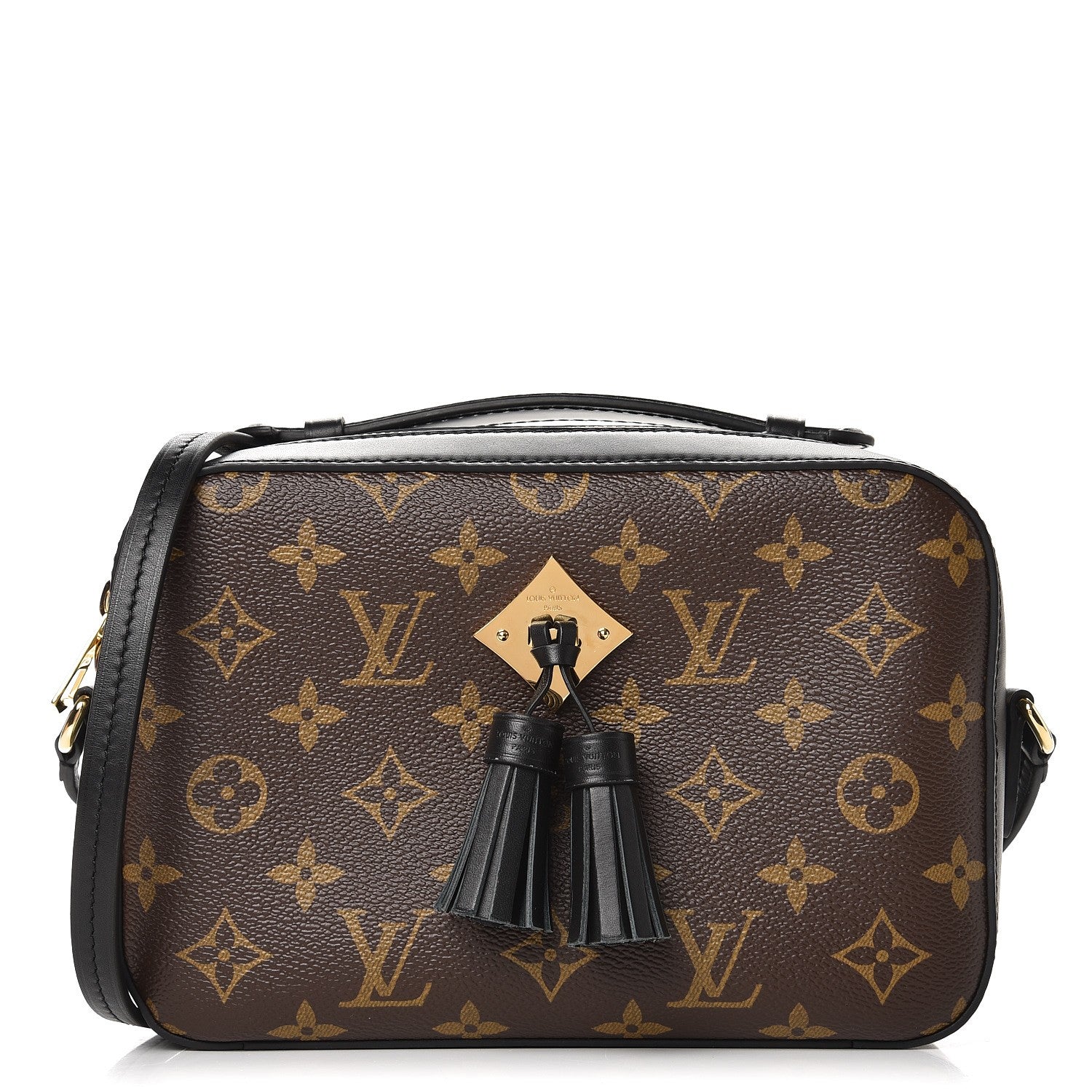 Louis Vuitton Monogram Saintonge Black 1 of 8