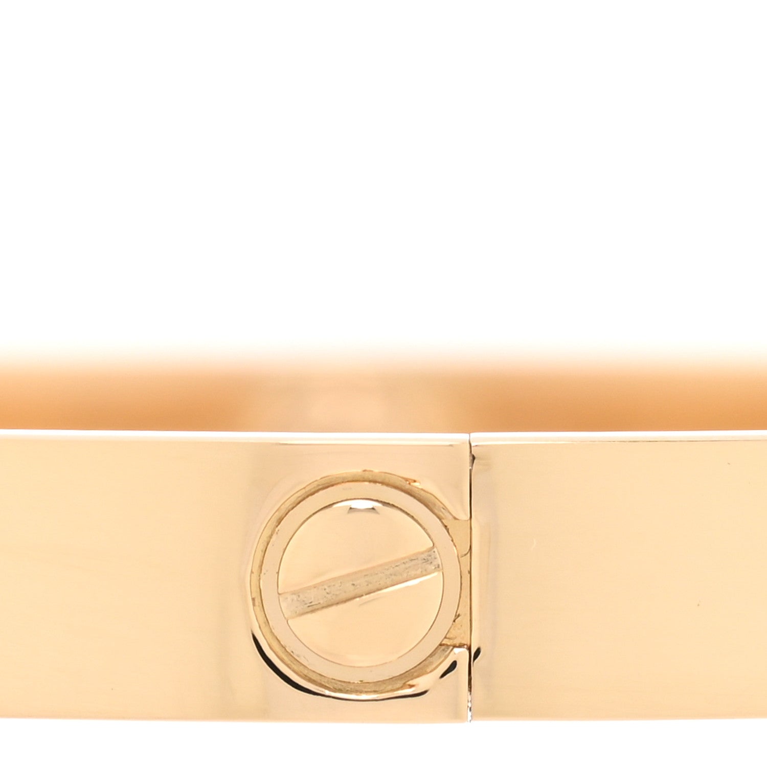 Cartier 18K Yellow Gold LOVE Bracelet 19 5 of 9