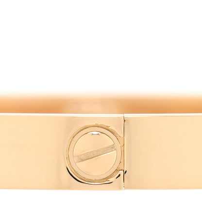 Cartier 18K Yellow Gold LOVE Bracelet 19 5 of 9