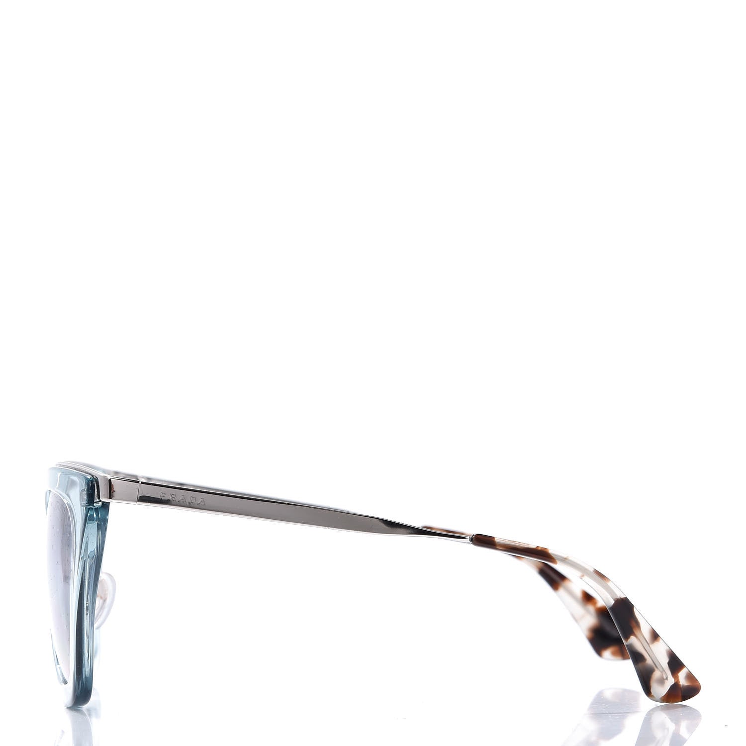 Prada Cinema Sunglasses SPR 53S Transparent Light Blue 3 of 7