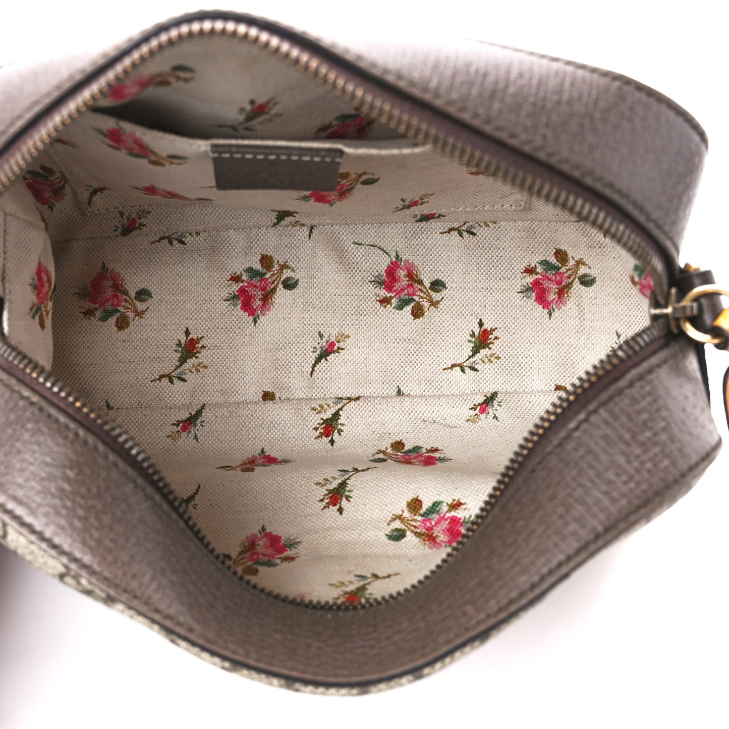 GG Supreme Monogram Web Neo Vintage Shoulder Bag Beige New Acero Crop