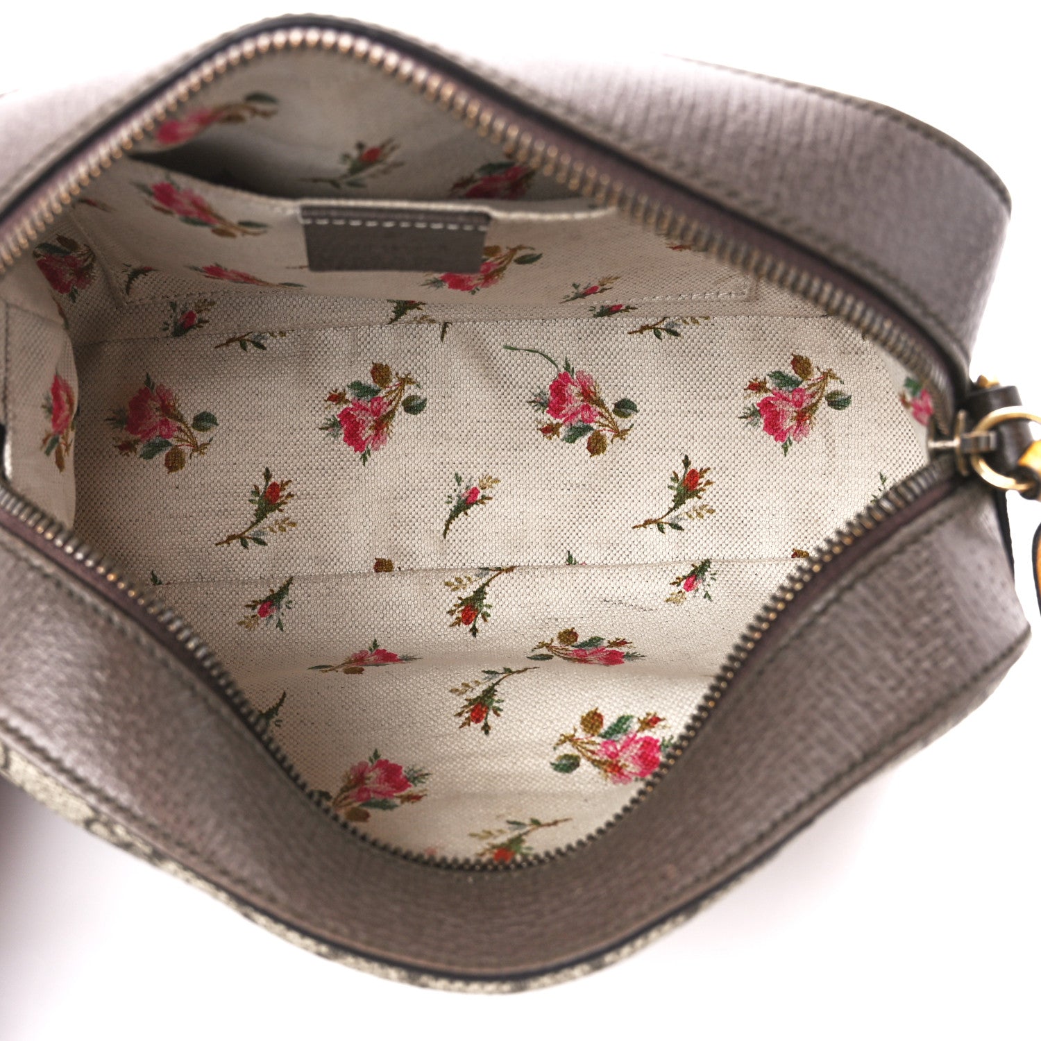 Gucci GG Supreme Monogram Web Neo Vintage Shoulder Bag Beige New Acero Crop 5 of 12