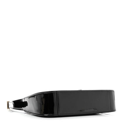 Saint Laurent Patent Le 5 A 7 Hobo Black 4 of 9