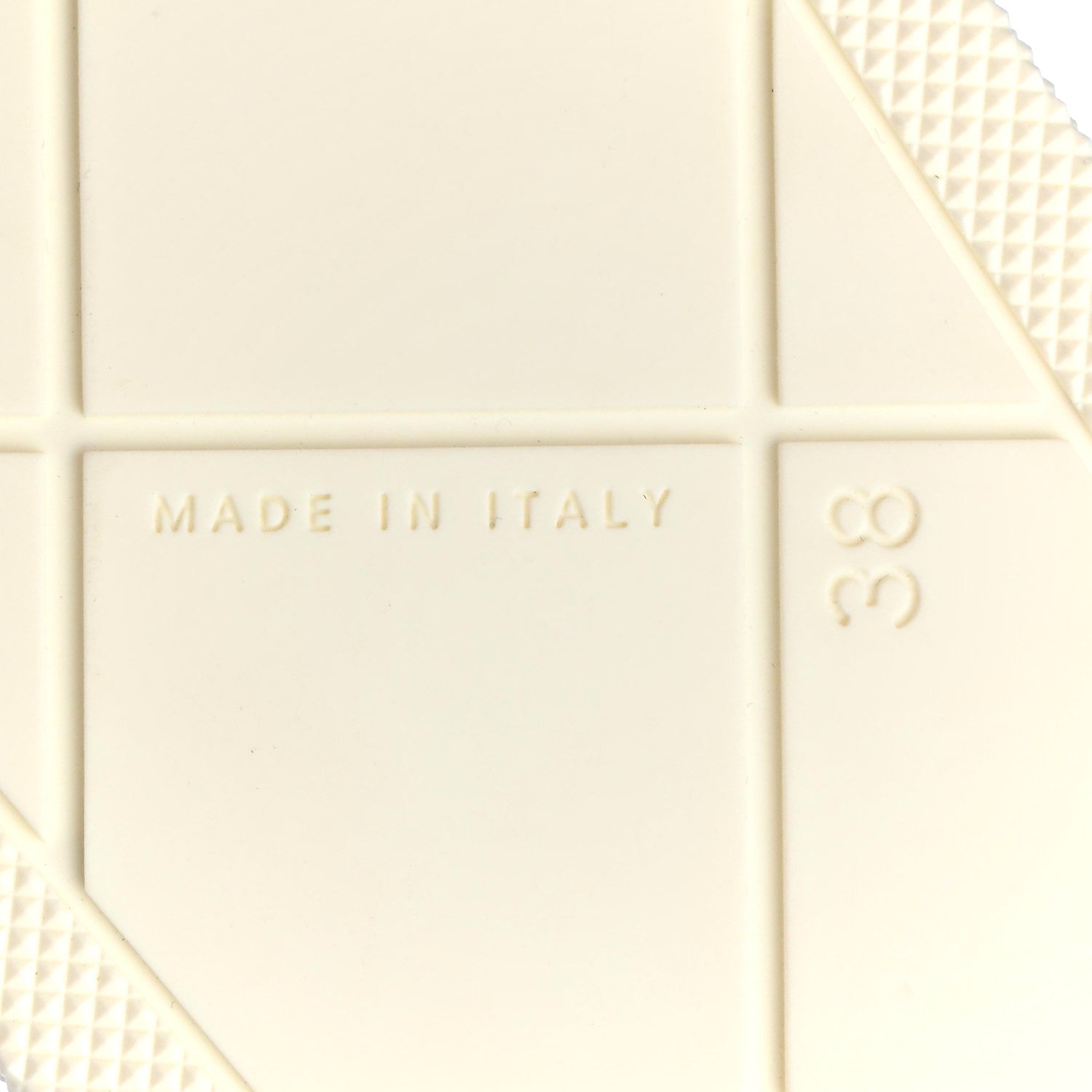 Bottega Veneta Rubber The Slider Sandals 38 White 6 of 7