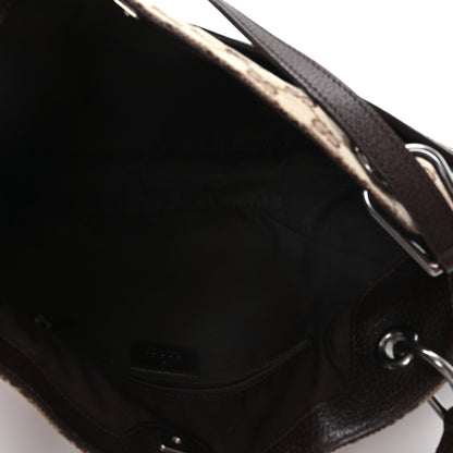 Gucci Monogram Medium Eclipse Shoulder Bag Dark Brown 5 of 10
