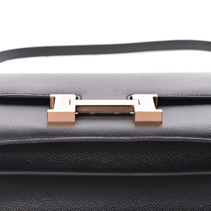 Hermes Epsom Constance 24 Black 17 of 27