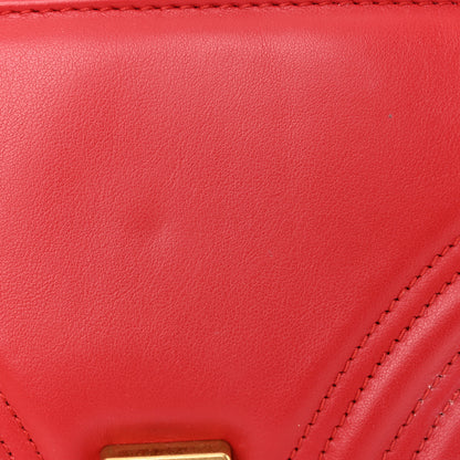 Gucci Calfskin Matelasse Small GG Marmont Shoulder Bag Hibiscus Red 12 of 12