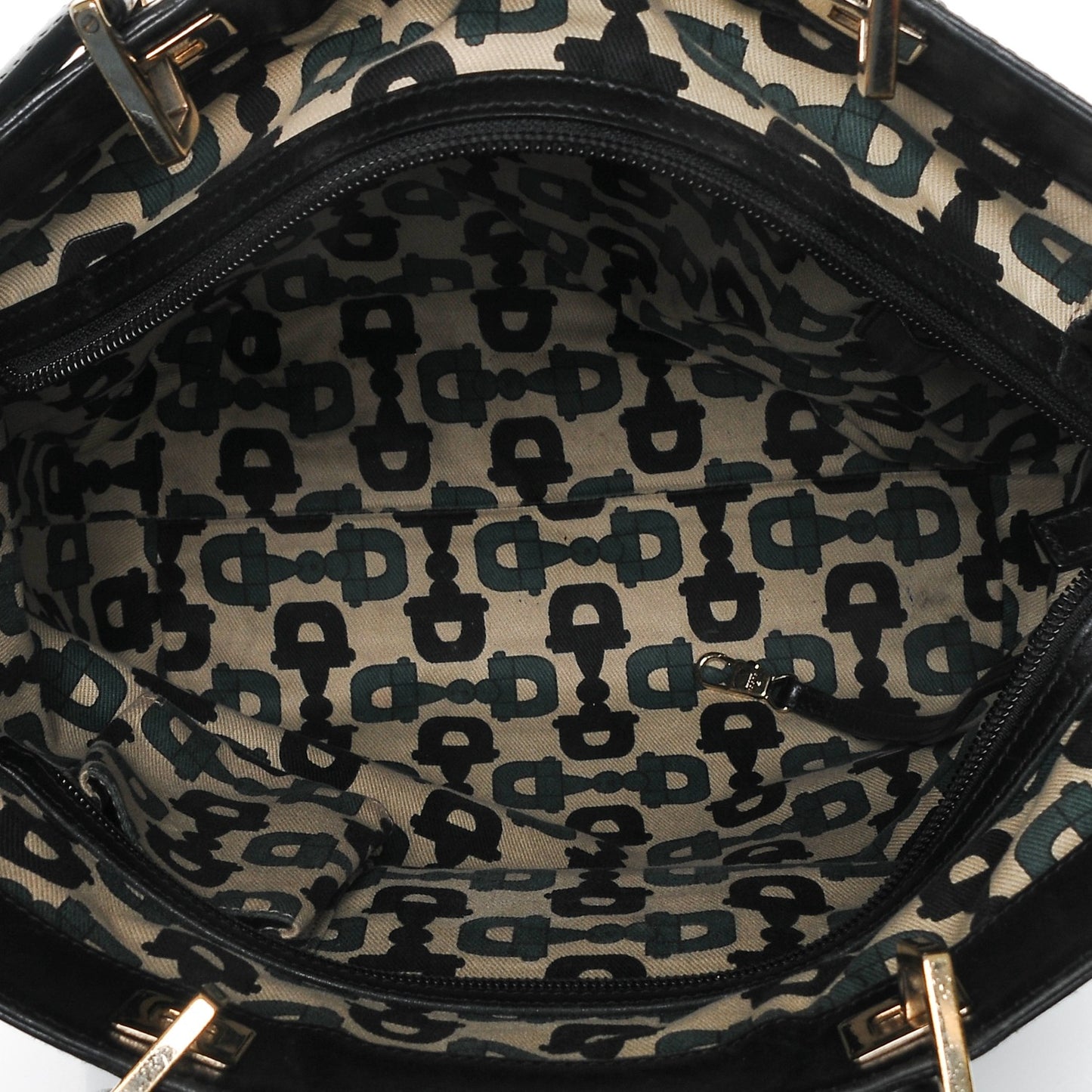 Guccissima Small Punch Tote Black