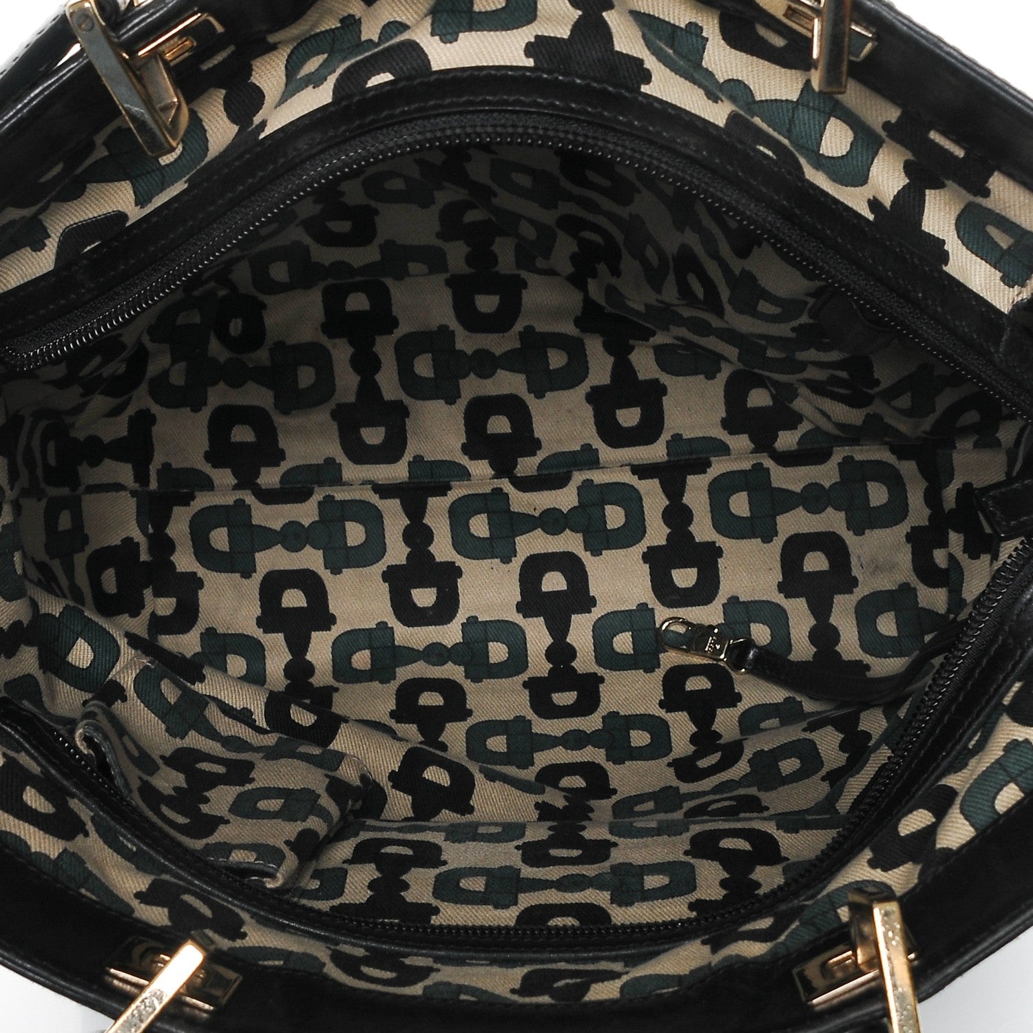 Gucci Guccissima Small Punch Tote Black 5 of 6