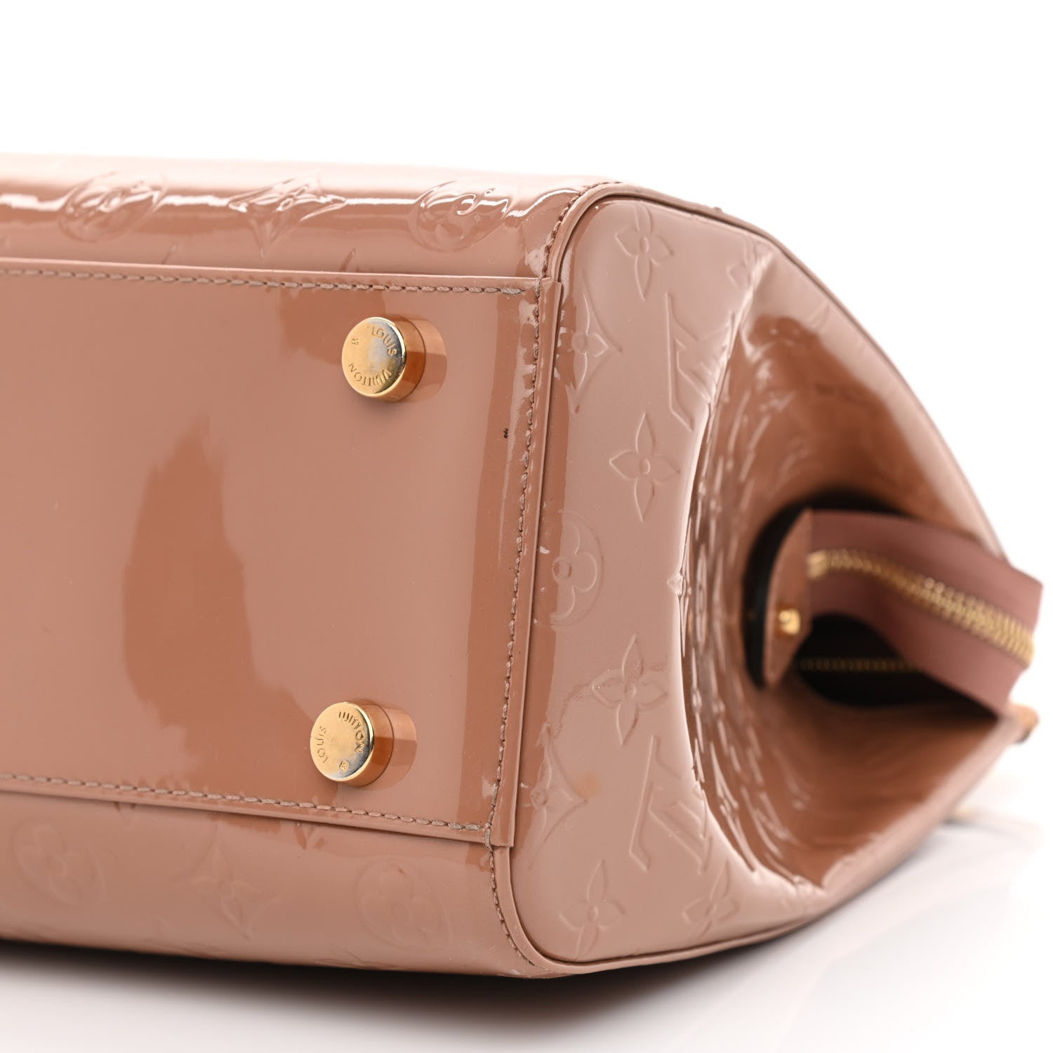 Louis Vuitton Vernis Brea GM Rose Velours 10 of 11