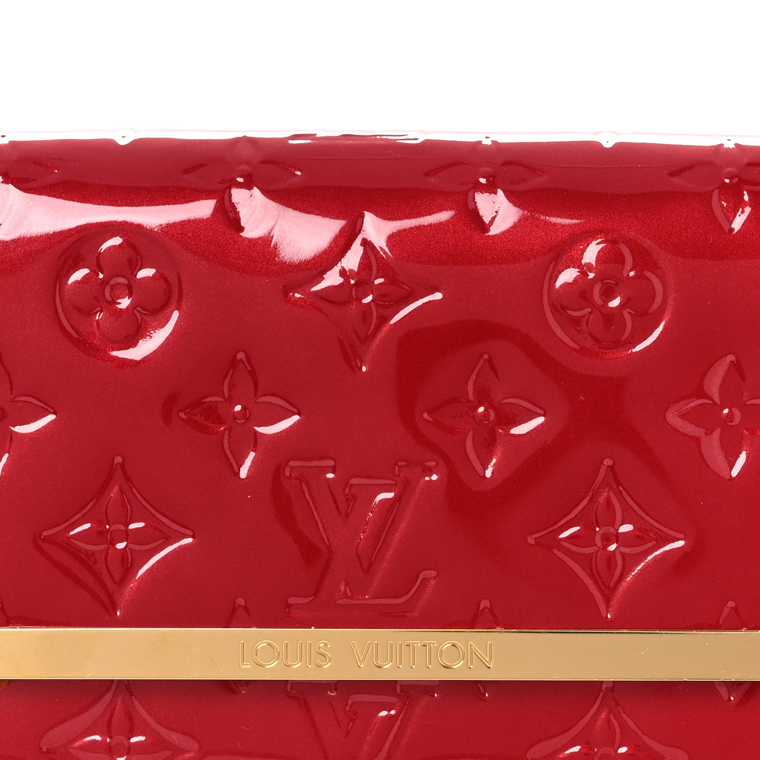 Louis Vuitton Vernis Rossmore MM Pomme D'Amour 7 of 11