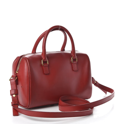 Saint Laurent Calfskin Classic Baby Duffle Red 3 of 10