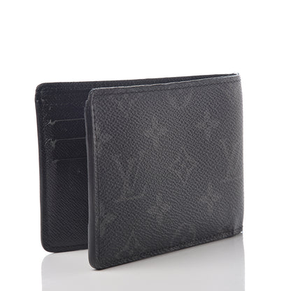 Louis Vuitton Monogram Eclipse Multiple Wallet 2 of 7