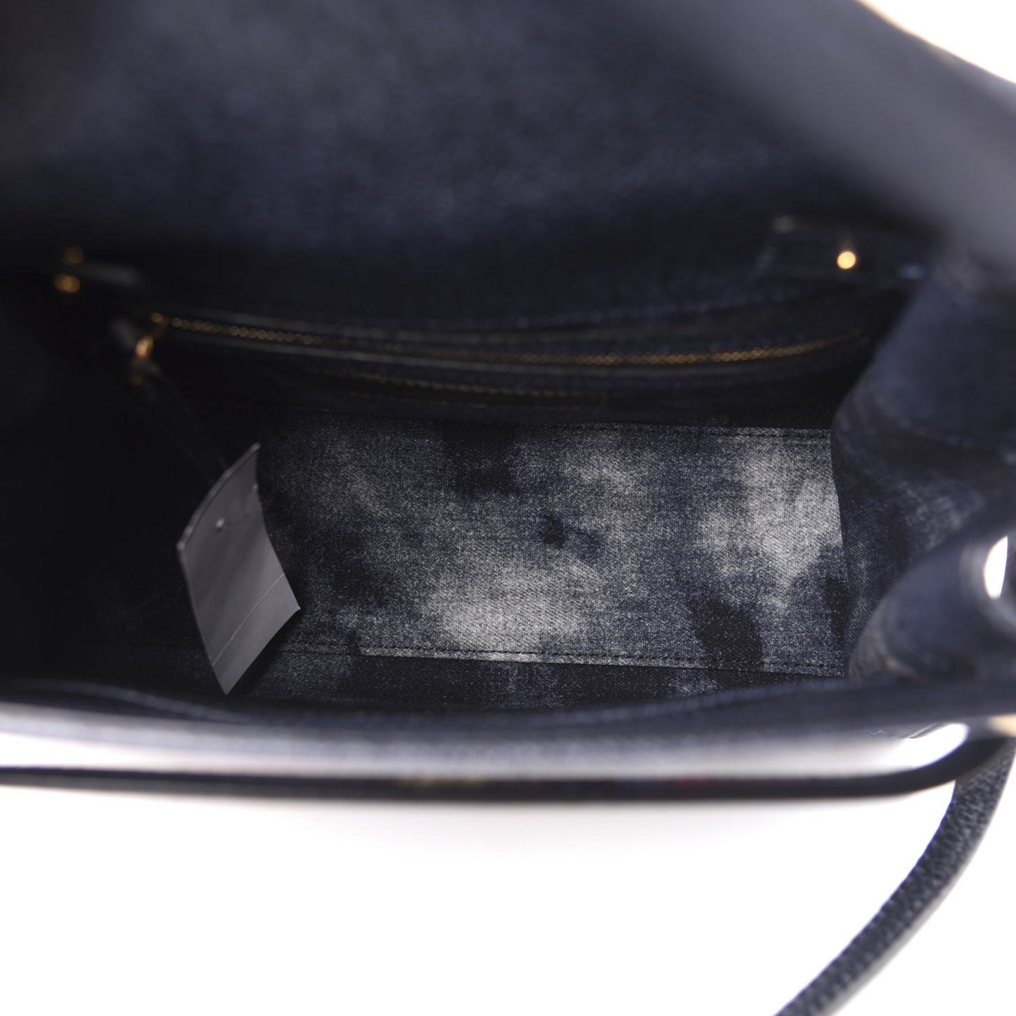 Denim Butterfly Embroidered Small My Rockstud Frame Bag Blue