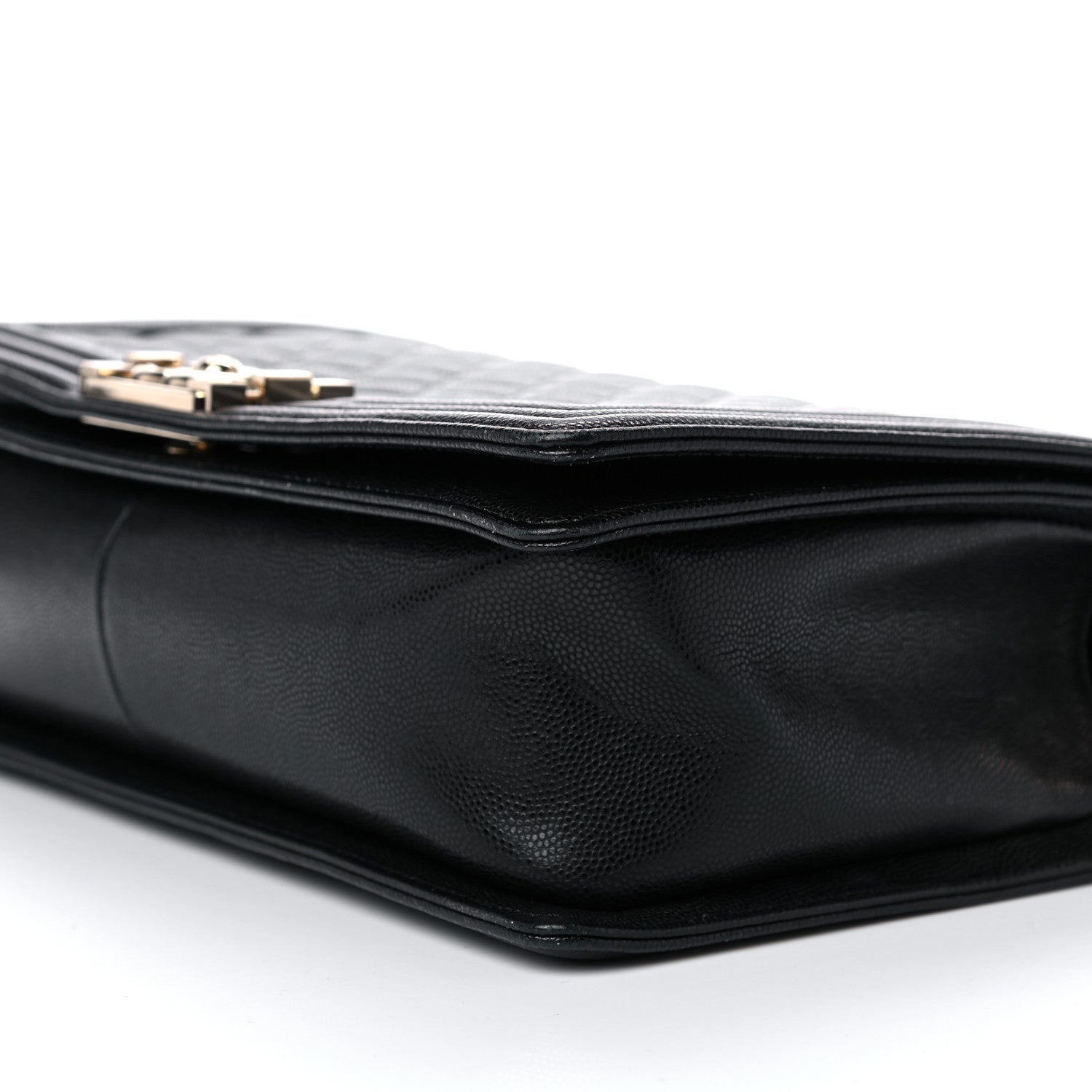 Chanel Caviar Quilted New Medium Boy Flap Black 10 of 13