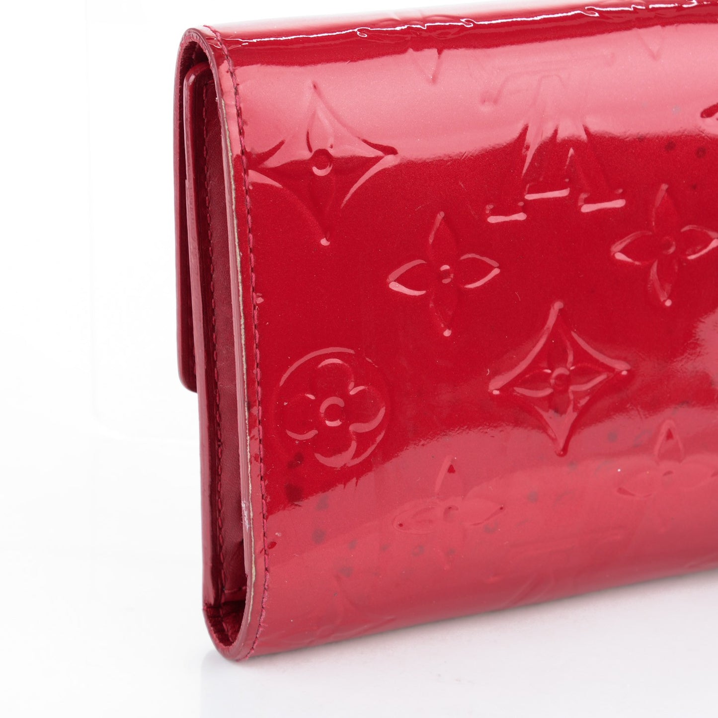 Vernis Porte Tresor International Wallet Pomme D'Amour
