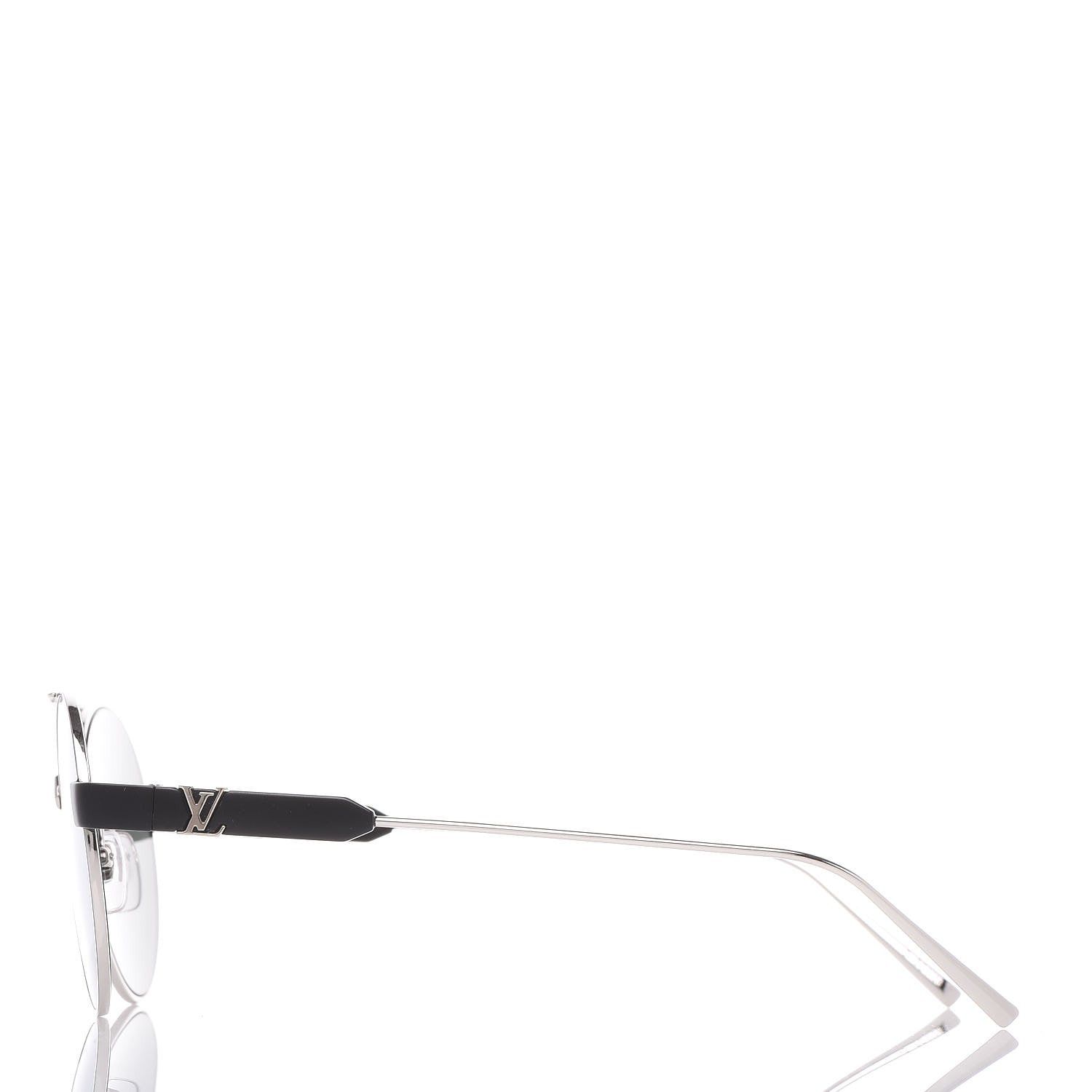 Louis Vuitton LV Starburst Round Sunglasses Z1103W Silver Black 2 of 8