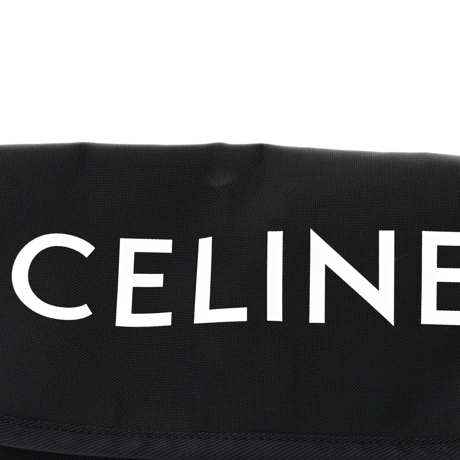 Celine Canvas Trekking Messenger Bag Black 7 of 9