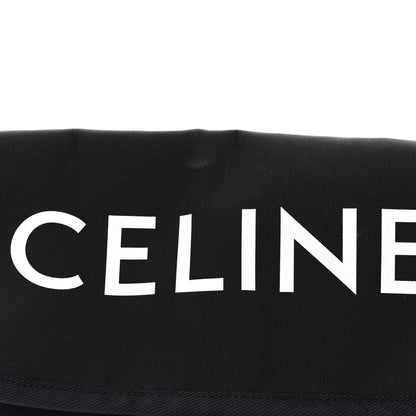 Celine Canvas Trekking Messenger Bag Black 7 of 9