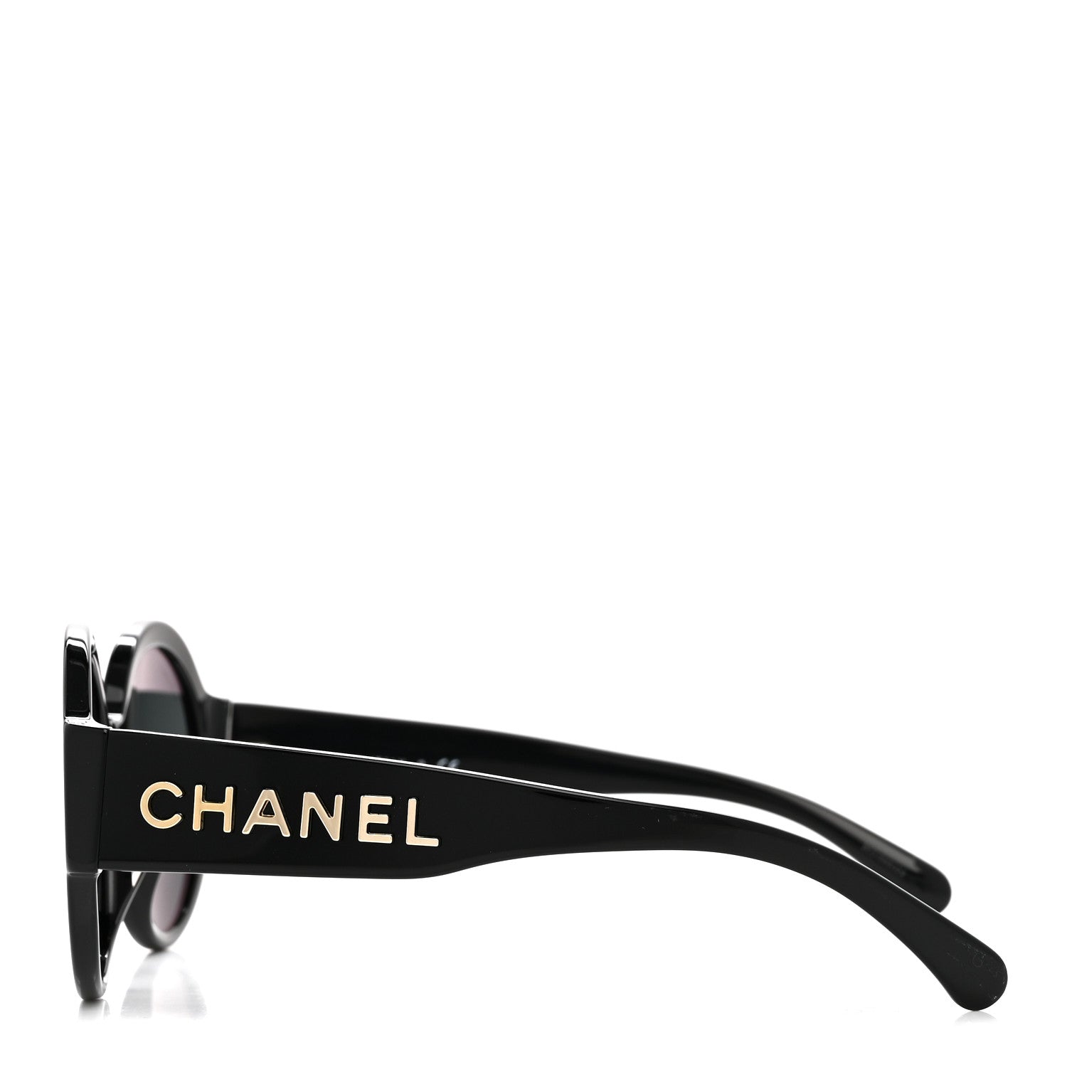 Chanel Acetate Round Sunglasses 5410-A Black 1938762 – FASHIONPHILE
