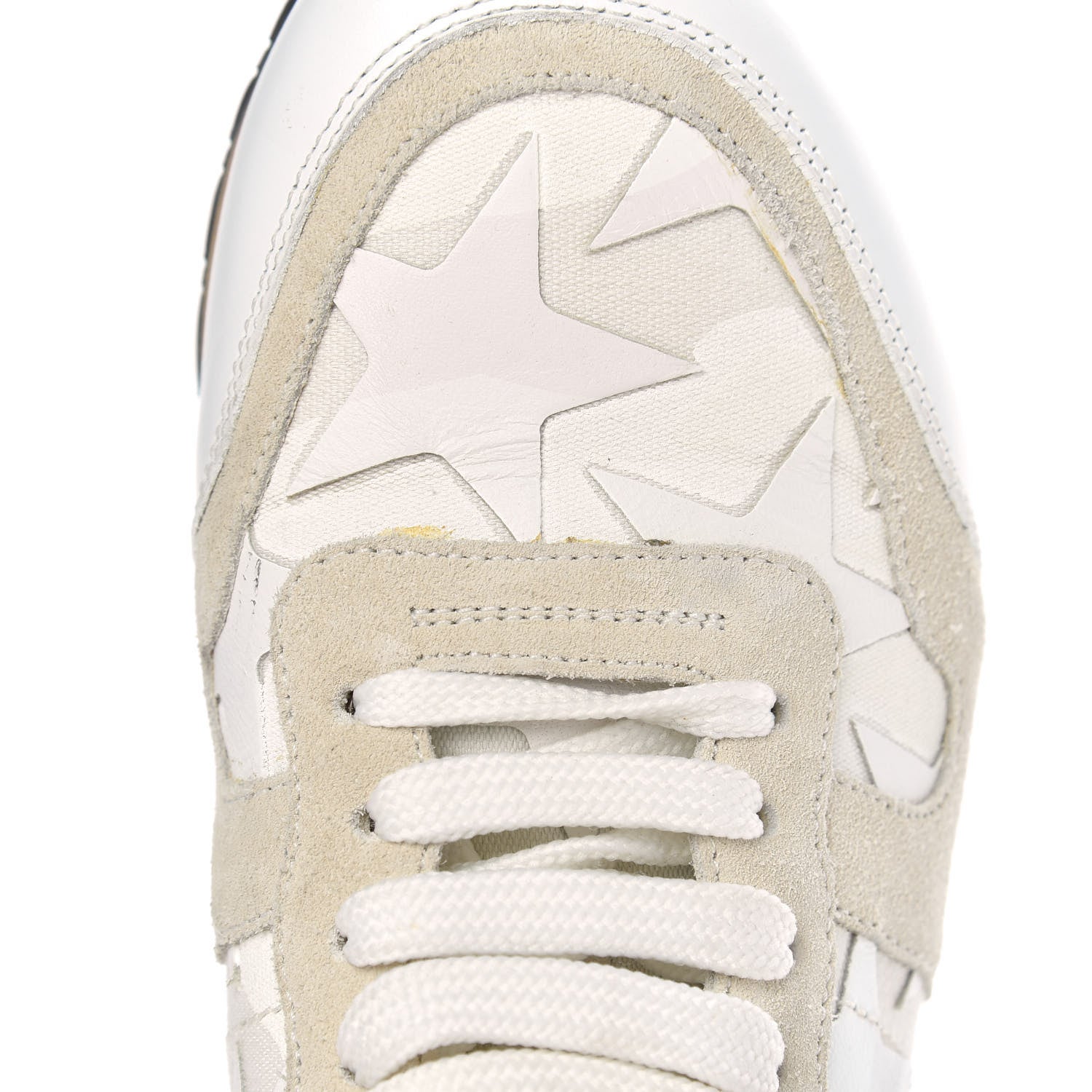 Valentino Garavani Fabric Suede Camustars Womens Rockrunner Sneakers 38 White 12 of 12