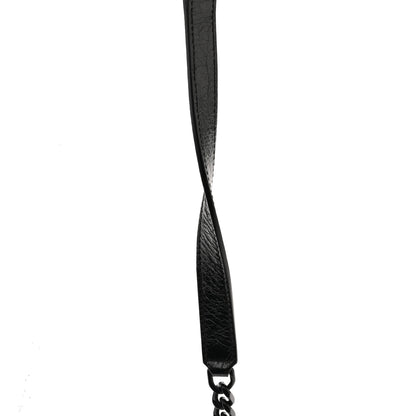 Saint Laurent Crinkled Calfskin Matelasse Monogram Medium Niki Chain Satchel Black 11 of 11
