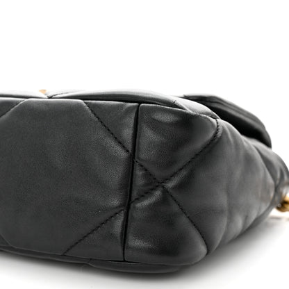 Chanel Lambskin Quilted Medium Chanel 19 Flap Black 10 of 10