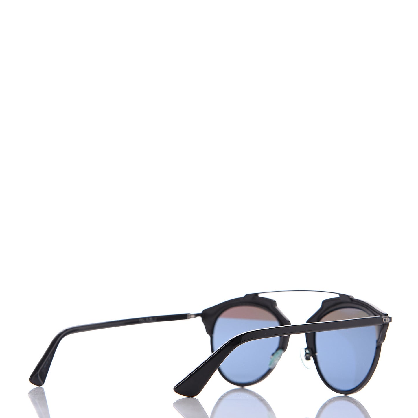 Mirrored So Real Sunglasses Black